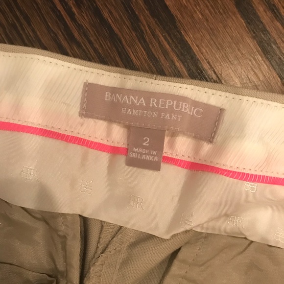 Light khaki Capri Hamilton Pants - Picture 2 of 3